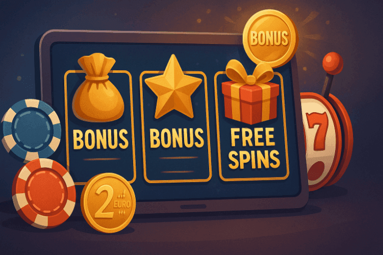 Les types de bonus de casino les plus courants